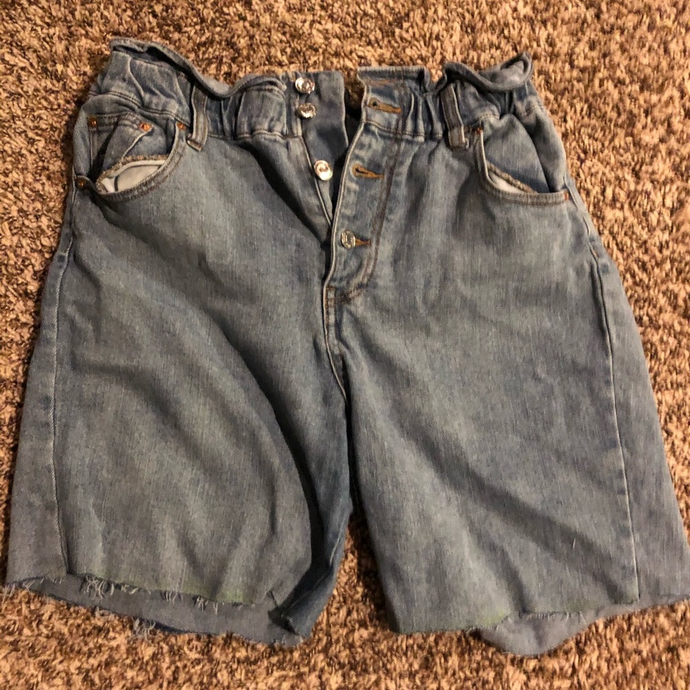 Wild fable long jean shorts